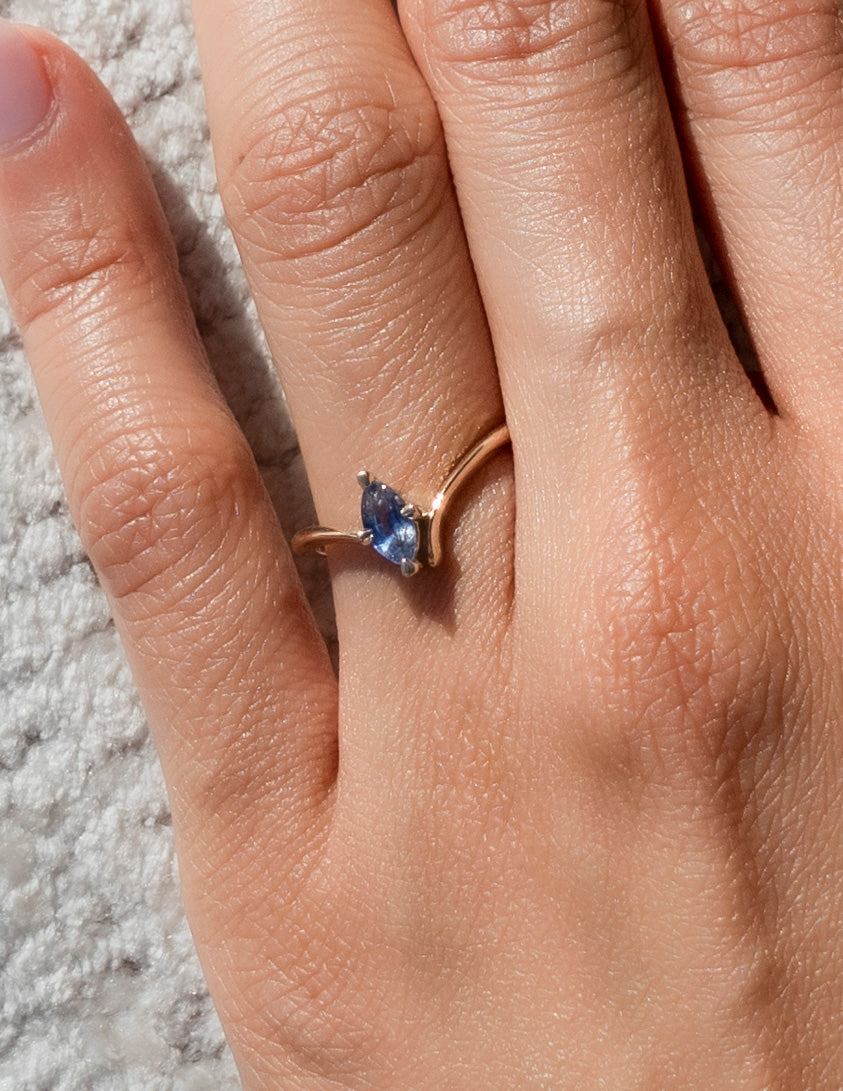 Twilight Hour (no.2) — One-of-a-kind Sapphire Ring