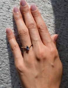 Twilight Hour (no.2) — One-of-a-kind Sapphire Ring