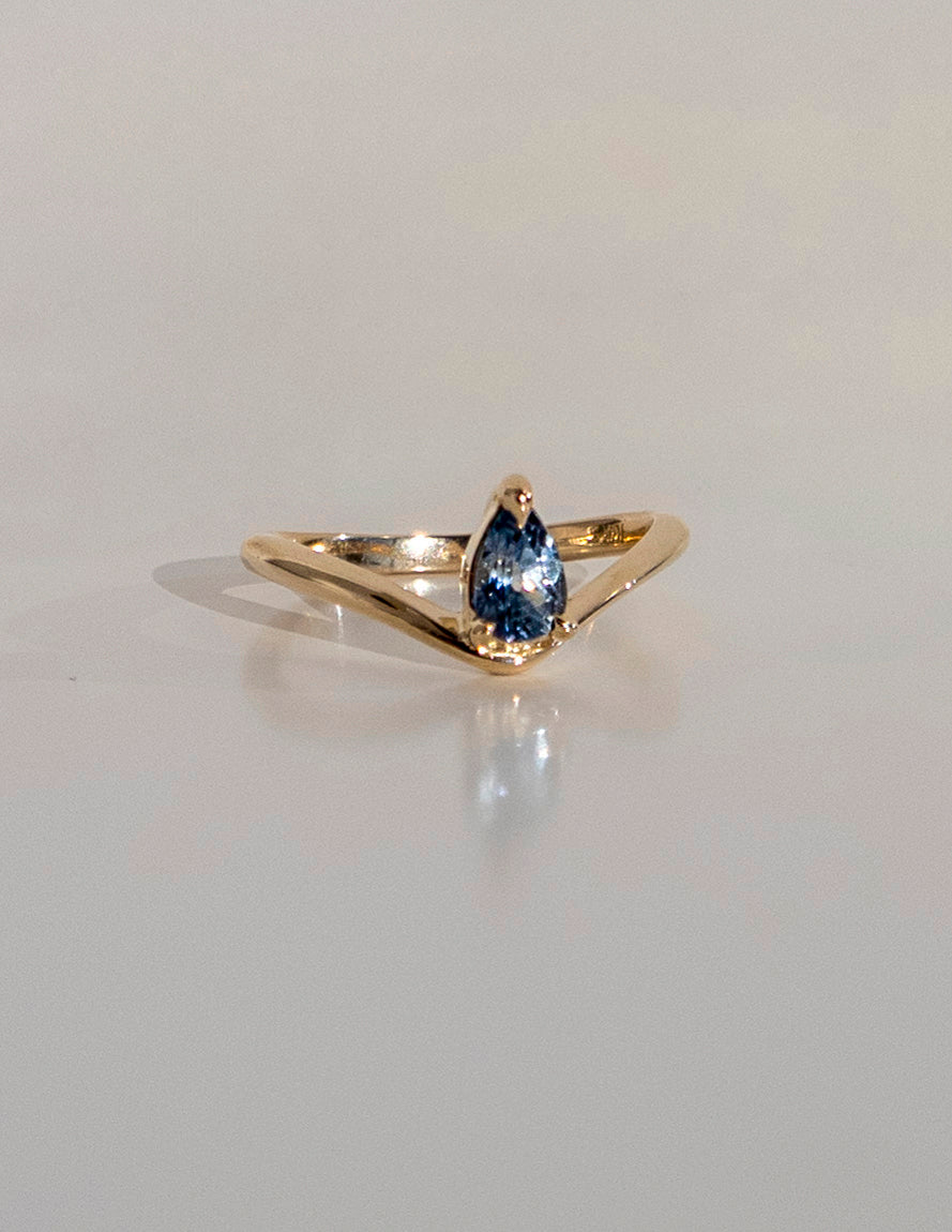 Deep Sea Devotion — One-of-a-kind Sapphire Ring