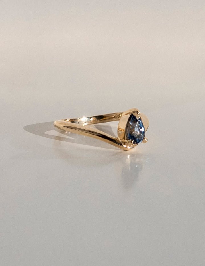 Deep Sea Devotion — One-of-a-kind Sapphire Ring
