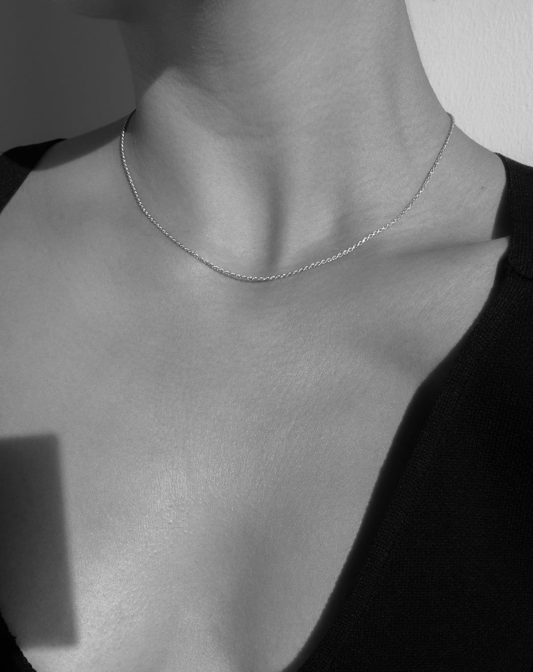 Essential Rope Chain in Silver